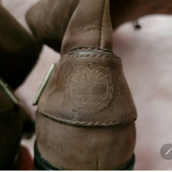 Timberland Lexiss Tall Nubuck Distressed Leather Waterproof Boots 8.5 - Picture 10 of 11